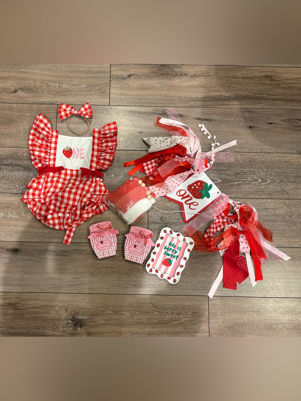 “Berry First Birthday” Theme Bundle